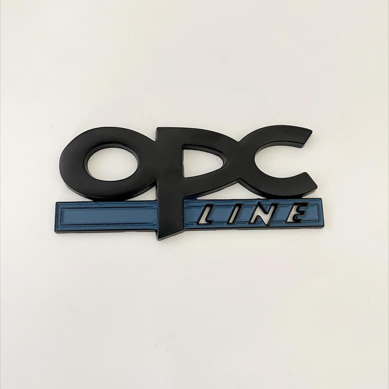 3D Metal OPC Logo Car Fender Emblem Trunk Badge For Opel Insignia Corsa E Astra H J D Zafira Vectra OPC Line Sticker Accessories