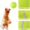 1pc 9.5inch Extra Large Inflatable Tennis Ball with Pump, Rubber Chew Toy for Medium and Large Dogs, Indoor & Outdoor Interactive Training Supplies