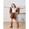 Kinderbekleidung Festival Fransenweste Wildleder Western Cowboy Shorts Mädchen Hippie Performance Outfit