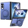 Aluminum Alloy Back Cover Phone Case for Samsung Galaxy Z Fold 8 Wide 5G with 360° Rotating Ring Kickstand Hinge Protect Cover