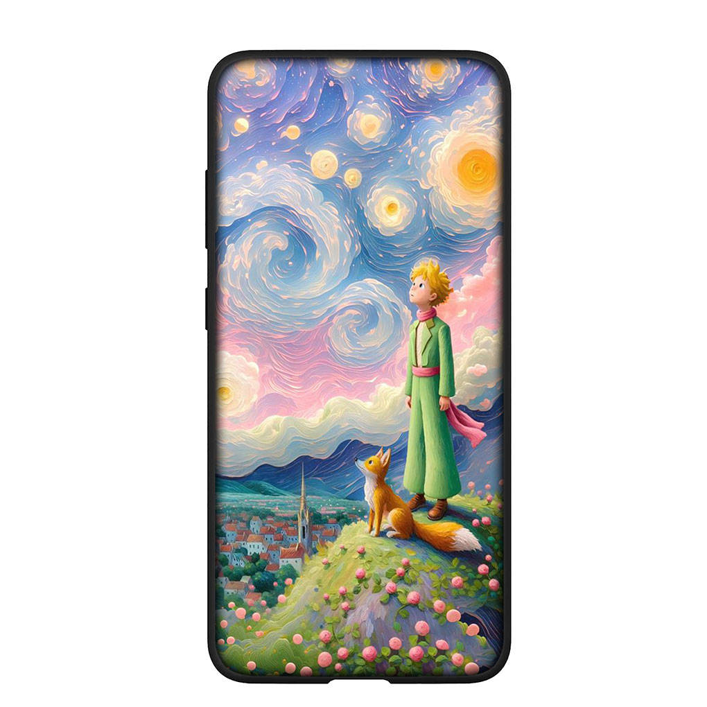 Phone Case for Samsung Galaxy S25 S24 S23 iPhone 16 15 Xiaomi Redmi Note 14 13 12 16E X 11 Pro Max OPPO Moto A4 14C 13C Huawei The Little Prince Cover