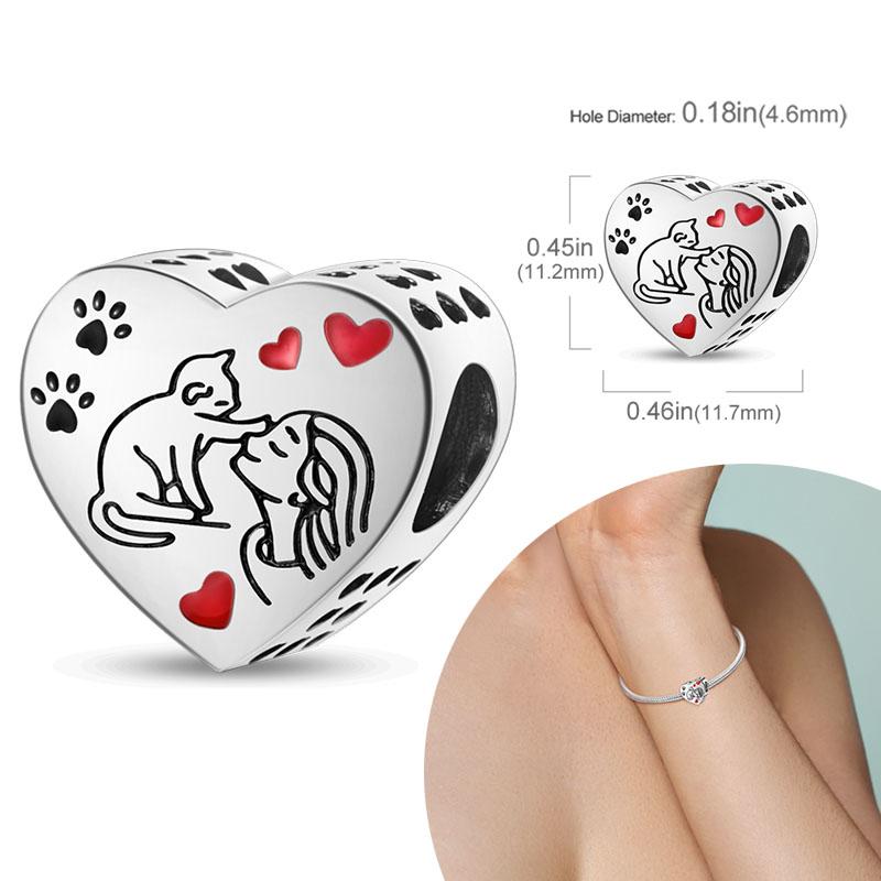 New 925 Silver Charm Bead Fit Original Bracelet Charms for Women Necklace DIY Jewelry Gift