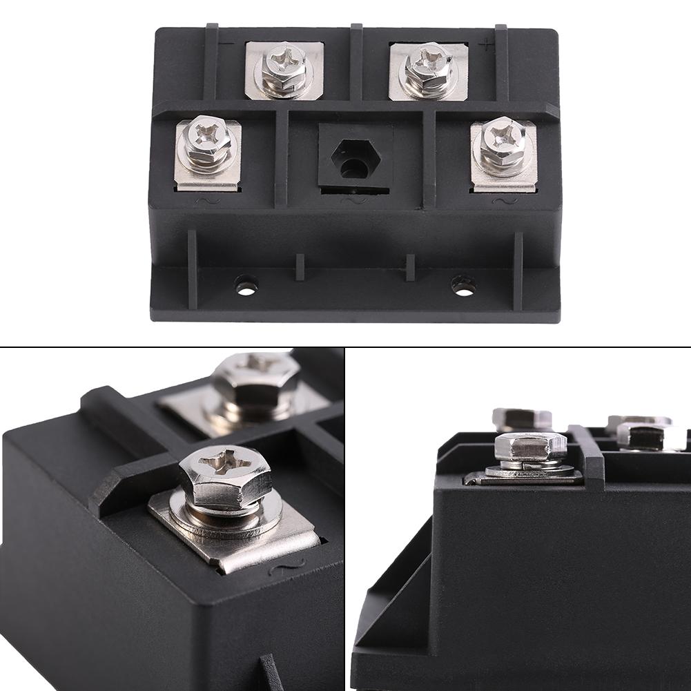 1pc 200A 1600V High Power Single Phase Diode Rectifier Bridge Module 4 Terminals