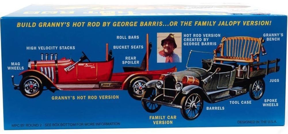 MPC George Barris Hot Rod Plastic Model MPC988 1/25 Granny's