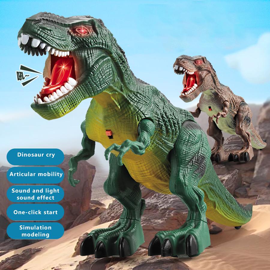 Y333-59 RC Walking Dinosaur Robot Toy Remote Light Music Emulation Animal Children Toy