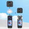 For Insta360 X5 Action Camera Lens Guard Wear Resist Lens Protector Cover Lightweight Anti-Scratch Lens Cap Lens Protect Sleeve