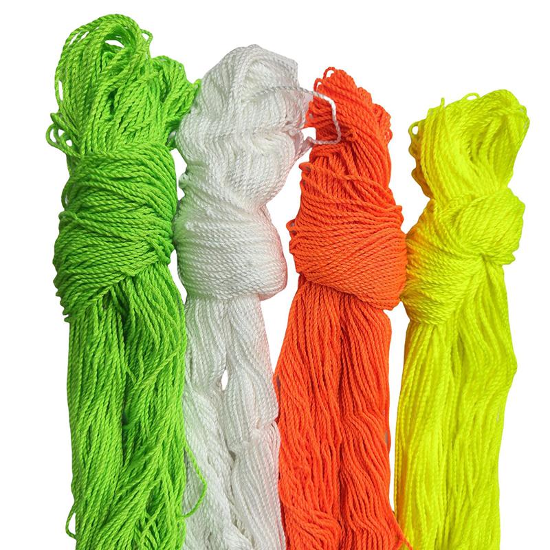 10pcs/set Knitting Wool Crochet Thread 1.05m Cotton Colorful Rope Polyester Cotton Yoyo Ball Rope Professional Accessories TMZ