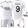 Sportuitrusting Kinderen Mbappe Nr. 9 Real Madrid Seizoen 2024/2025 3 Armbanden Sleutelhanger 579454