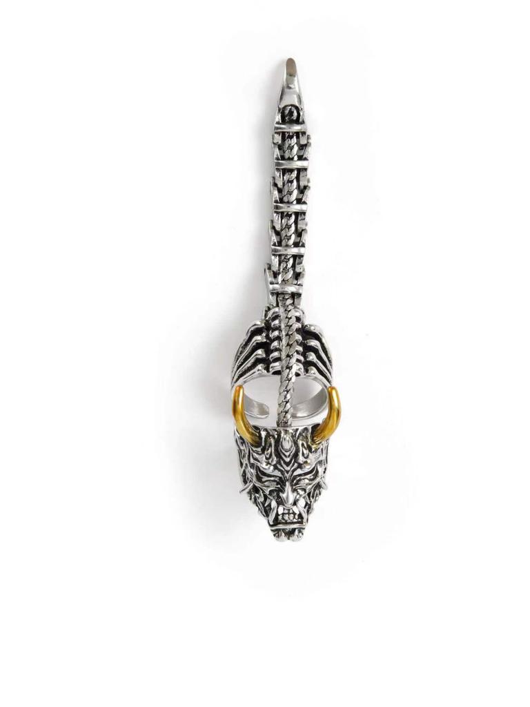 Bague Scorpion Rétro: Punk Hip-Hop Mobile pour Homme Design Ouvert