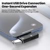 2 In 1 USB3.0 Type C Adapter To TF Card Reader OTG High-speed Transfer Smart Memory Card Reading Type C for Iphone 15 16 PC