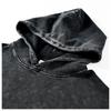 Demon Slayer Washed Retro Distressed Cotton Unisex Hoodie