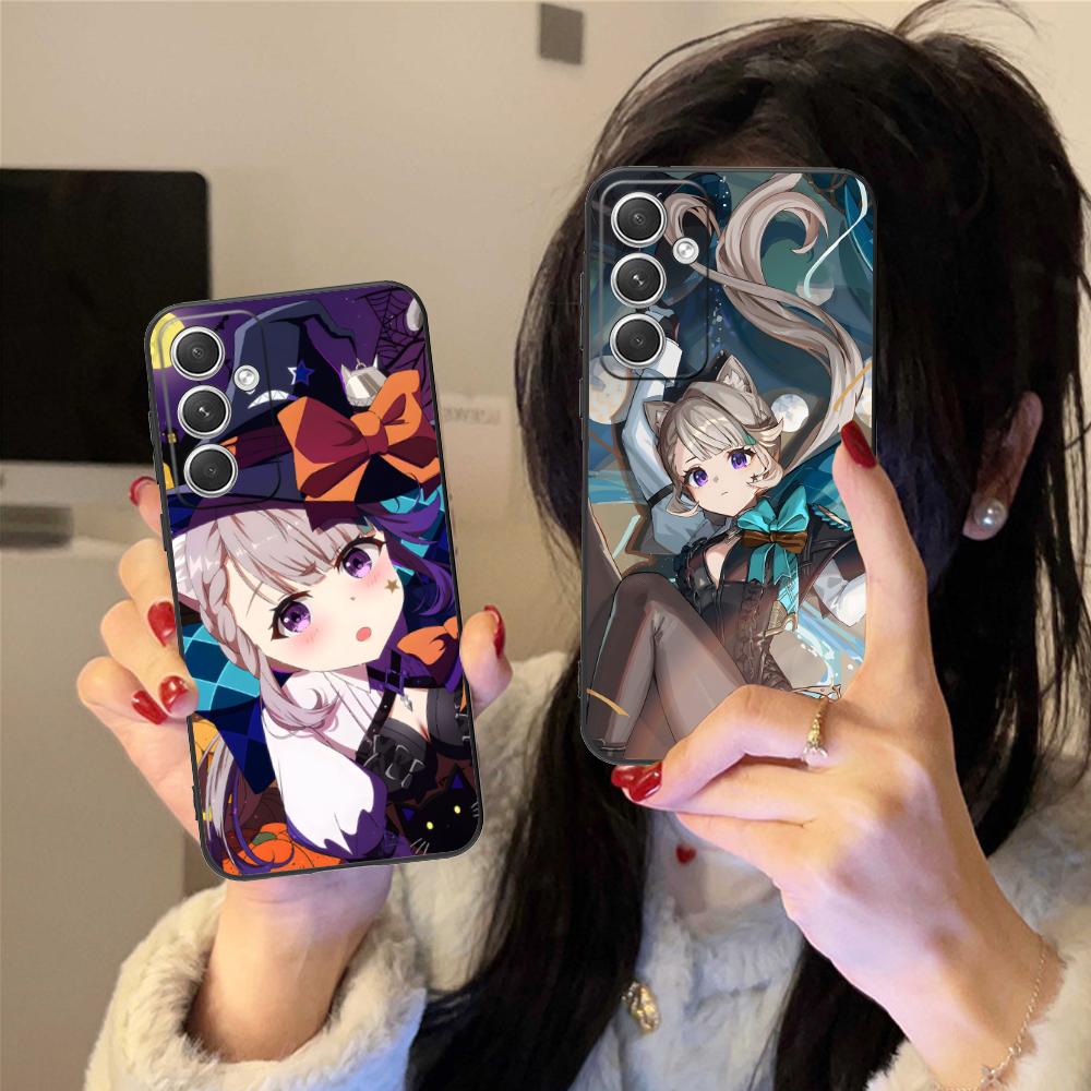 Game GI Lynette Matte TPU Mobile Phone Case for Samsung Galaxy S26 S25 S24 S23 S22 S21 S20 Note20 Plus FE Ultra Colorful Cover