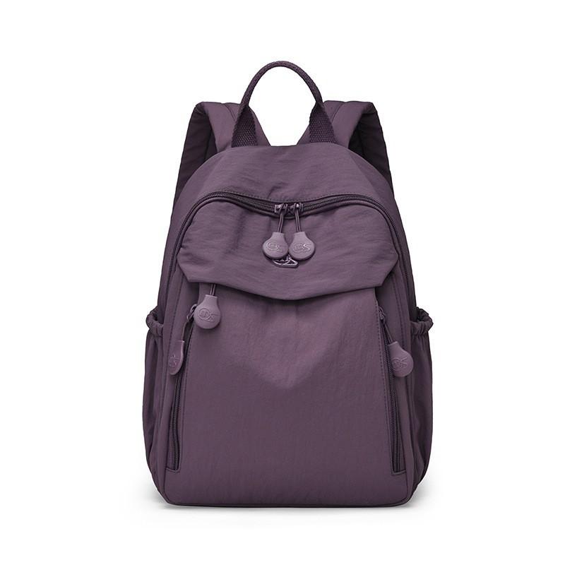 Nylon Women s Backpack Simple All-matching Casual Fashionable Small Bag Canvas Travel Student Schoolbag Mother