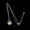 2026 Fashion Wheat Ear Stainless Steel Pendant Necklace for Women - Simple Clavicle Chain