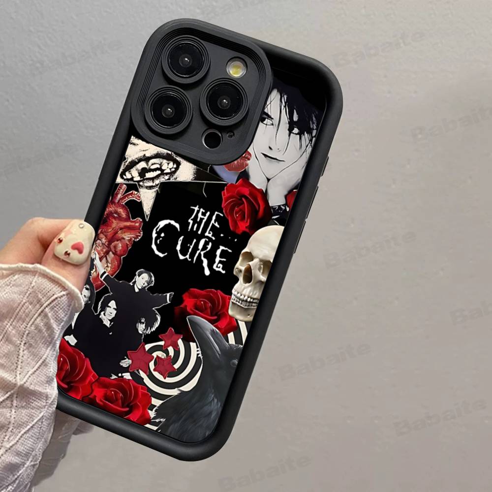 Hot Classic Rock The C-CureS Band Silicone Phone Case For IPhone 17 Pro Max 16 15 14 13 12 11 Plus 17 Air