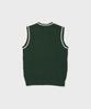 Champion Washable V-Neck Sweater Vest Normal Green