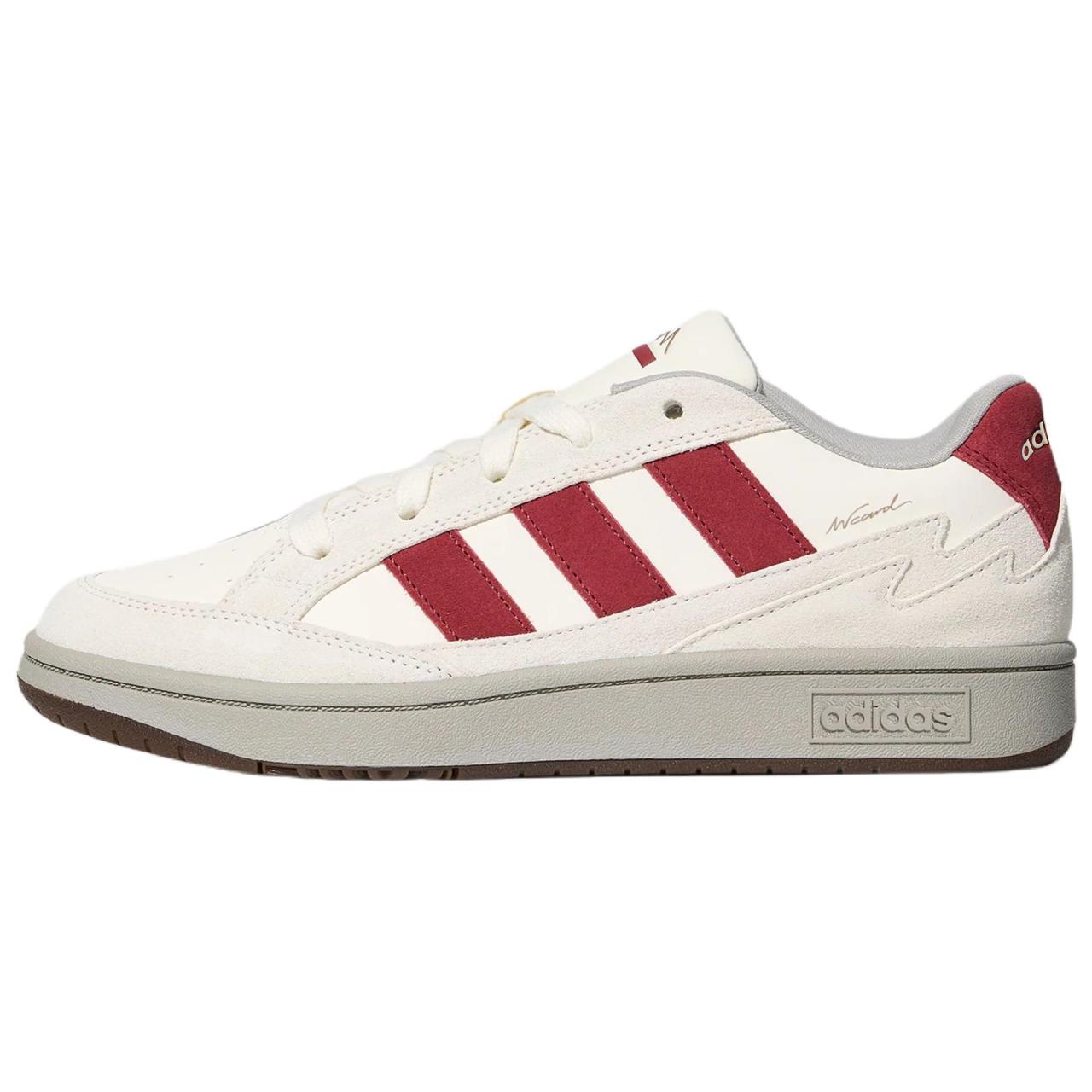 Adidas Wcard Adv Classic Sports Skate Shoes Unisex Skate Shoes White Red LB5786 35⅔