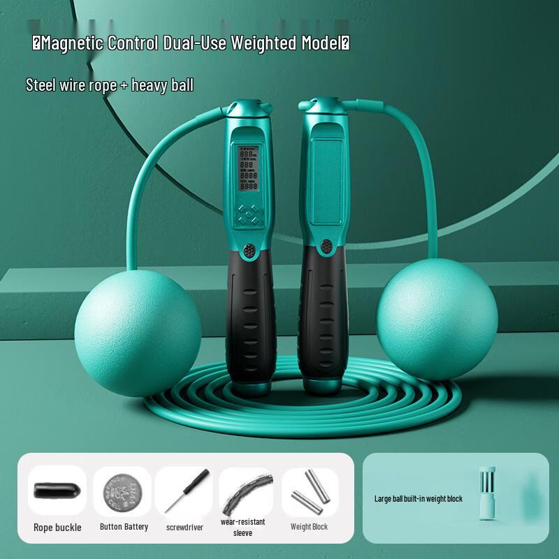 Weighted Digital Counting Jump Rope