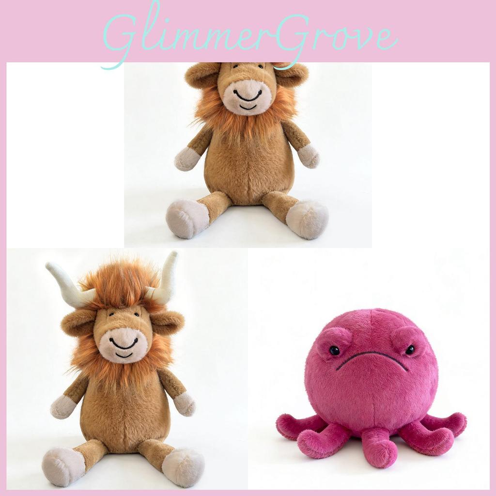 Raymond Bull Plush Toy With Pp Cotton Stuffing For Kids And Collectors