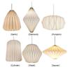 Paper Lantern Shade Nordic Style Folding Pendant Light Shade Creative Decorative Light Cover for Living Room Decor