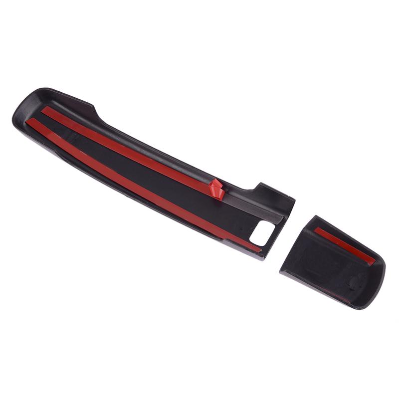 1 Set Car Exterior Door Handle Cover Trim Fit for Nissan Frontier Pickup 2005-2017 2018 Black Plastic