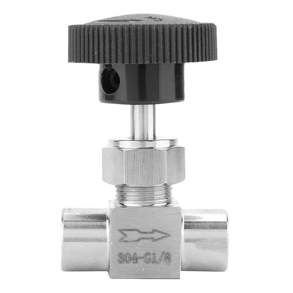 Geradsitznadelventil mit BSPP-Innengewinde aus Edelstahl für Wasser-, Gas- und Öltransport(Typ A)