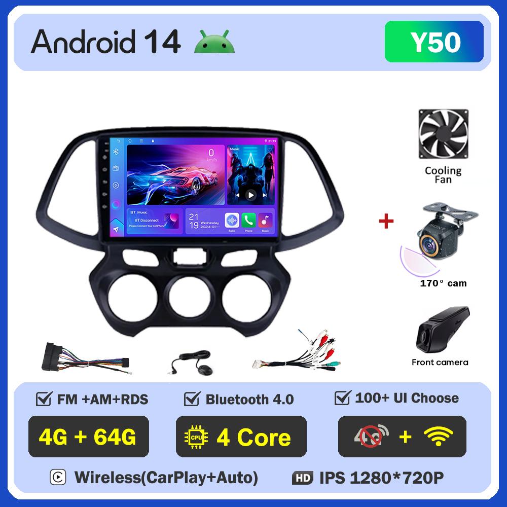 For Hyundai Santro Atos 2018 2019 Car Radio Player Car Carplay Screen Autoradio Mirror Link Car Intelligent Systems Touch Screen