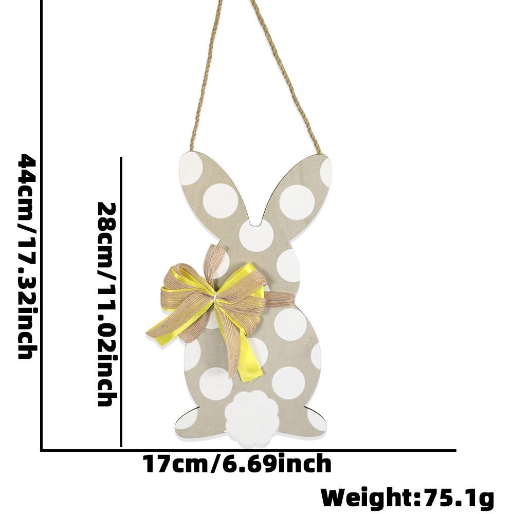 Egg Delightful Easter Chicken Wooden Door Hanger For Holiday Celebrations And Decor