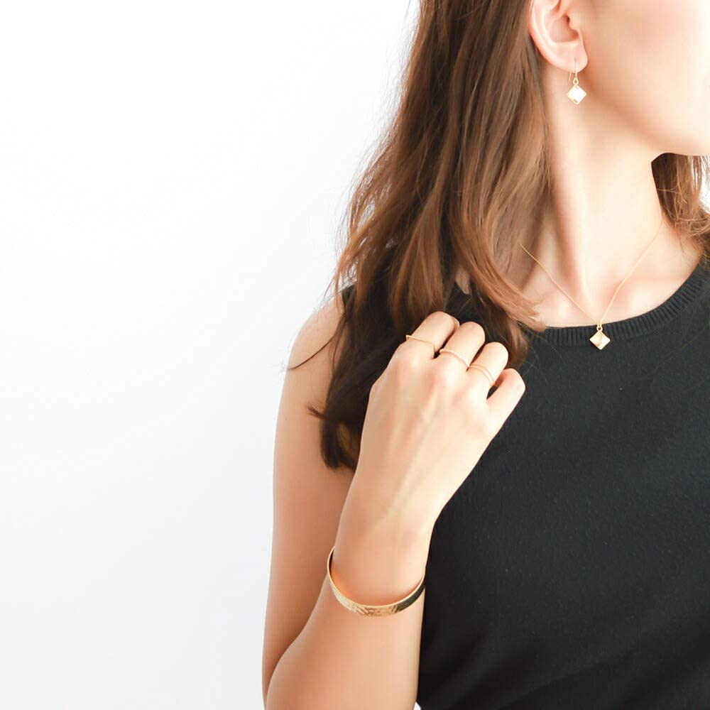 [NAOTJEWELRY] [Naot Jewelry] Women's Crystal Necklace Golden Shadow