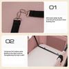 Cats-in-bag Carriers for Puppies Carry Cart Outdoor Travel Shoulder Carriers Sightseeing Bag Trolley Wheel