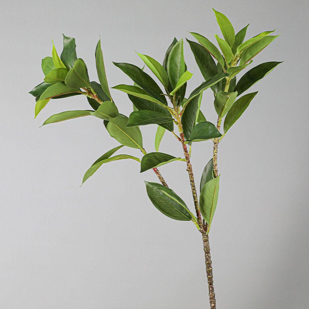 Large Artificial Ilex Chinensis Real Touch Pachira Branches  Home Living Room Decor