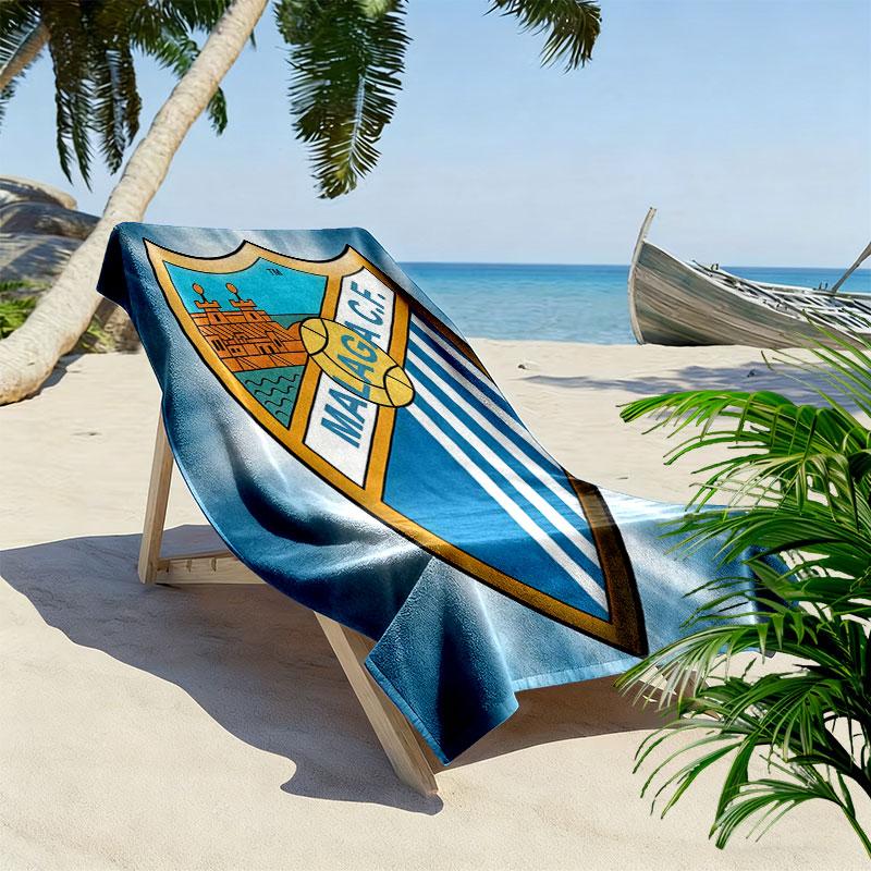 Málaga Beach Towel, Large Soft Quick Dry Towel for Beach Camping Swimming