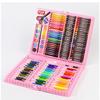 150-Piece Children's Watercolor Brush Set - Complete Portable Painting Kit for Graffiti and Art