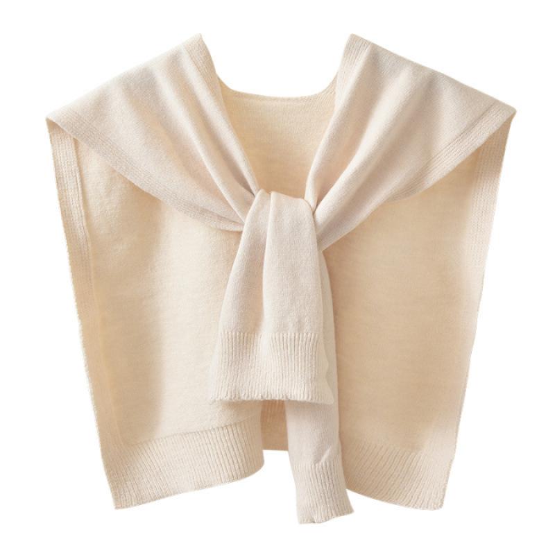 1PC Clothing Accessories Versatile Solid Color Classic Shawl Warm Scarf Minimalist Style Knit Material Fashion Multi-Color