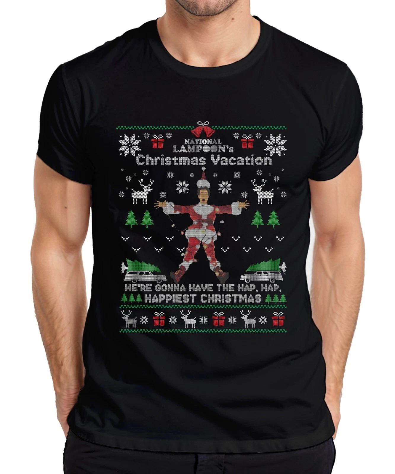 National Lampoons Christmas Vacation Clark Griswold Weihnachten Herren T-Shirt M