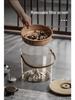 Tea Table Wet-Dry Separator: Transparent Tea Dregs Bucket for Home or Office