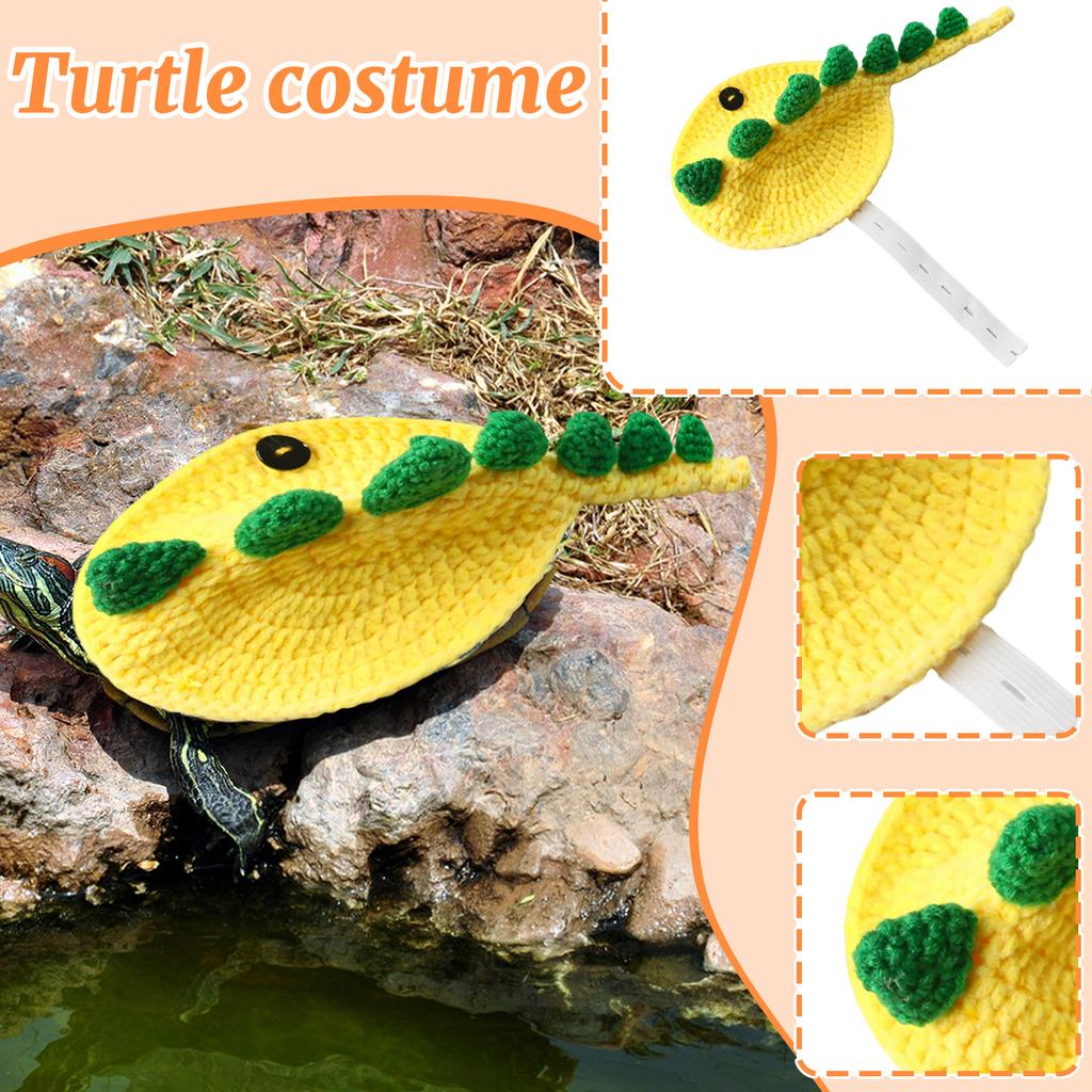 Knitted Turtle Sweater - Cute & Warm Pet Clothing For & Tortoises