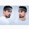 Sweatband for Men Women Sports Headband Sweatband Stretch Elastic Anti-slip Running Head Band Breathable for Yoga Running Biking