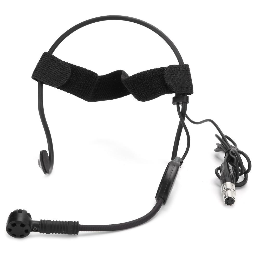 

Stable Transmission Mini 3 Pins Headset Microphone Lightweight Condenser Mic Portable Mic Transmitter Use