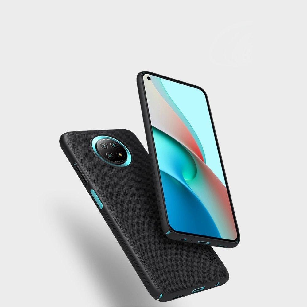 Nillkin Enhanced Frosted Shield Case for Xiaomi Redmi Note 9T 5G - Black
