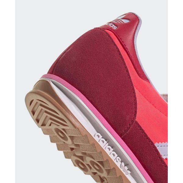 adidas SL72 OG Solar Kırmızı Lavanta Kadın Spor Ayakkabıları Buz-Lavanta Daha İyi-Kızıl JH7392
