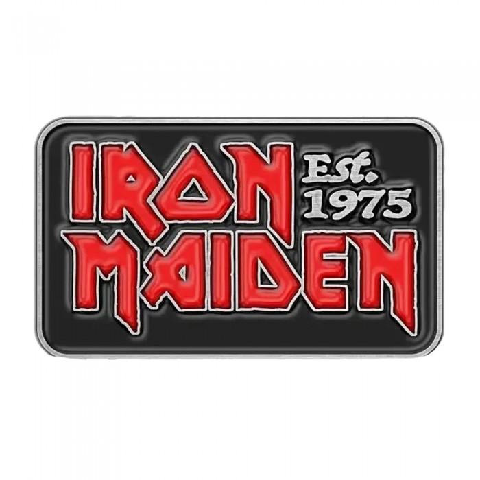 Iron Maiden Est. 1975 Pin Badge