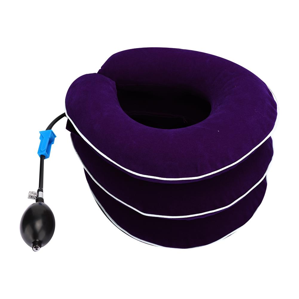 Inflatable Cervical Collar Adult Home Neck Stretching Devices Traction Support Brace