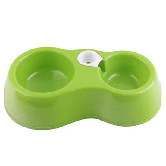 Cat Dog Drinking Fountain Pet Double Bowl Dual-purpose Pluggable Water Bottle