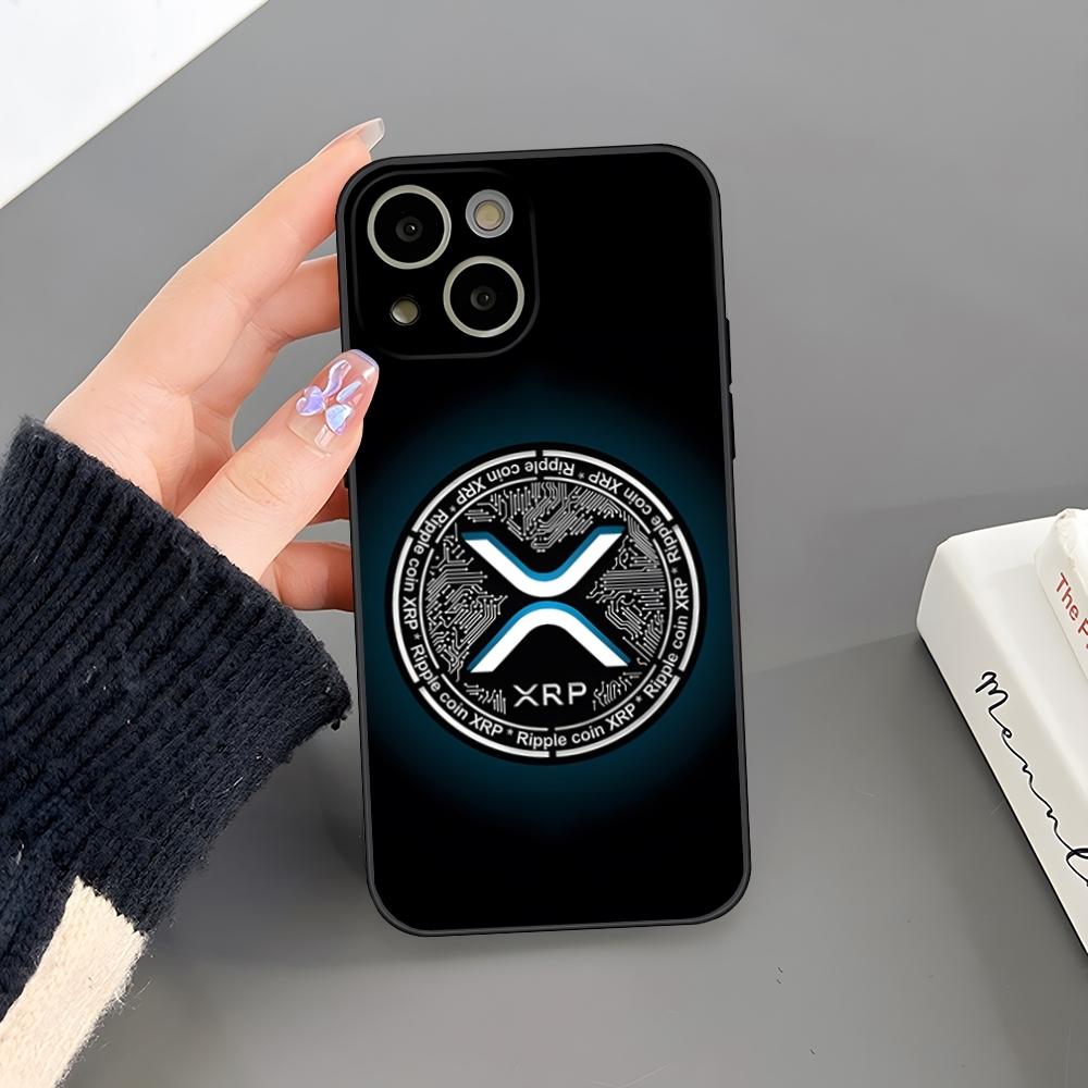 Xrp Ripple Crypto Phone Case For Iphone 17 Air 15 Pro Max 14 Pro 16 Plus 12 13 11 Xr X Xs 8 7 Plus Back Cover