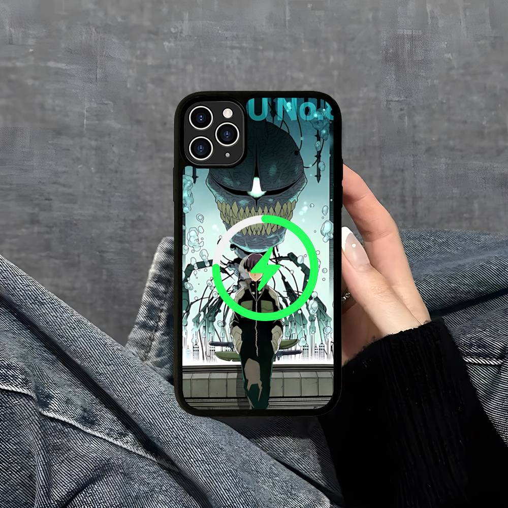 Japan Classic Comics K-Kaiju No8 Anime Magnetic Case For IPhone 17 16 14 13 12 11 15 Pro Max Plus Wireless Charge Phone Cover