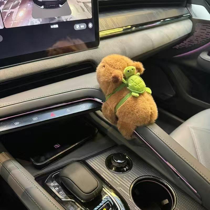 

Capybara Papa Circle Plush Doll Bracelet - Children s Wrist Pendant Toy Subject to Actual Product