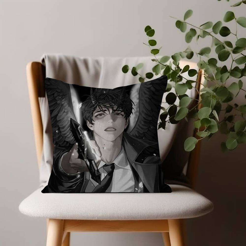 Cartoon Anime Omniscient Readers Viewpoint Pillow Cushion Cover Pillowcase Living Room Sofa Home Decorative Pillowcase