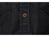 2022 Trendy Men's Casual Solid Color Non-Iron American Size Long-Sleeve Denim Shirt