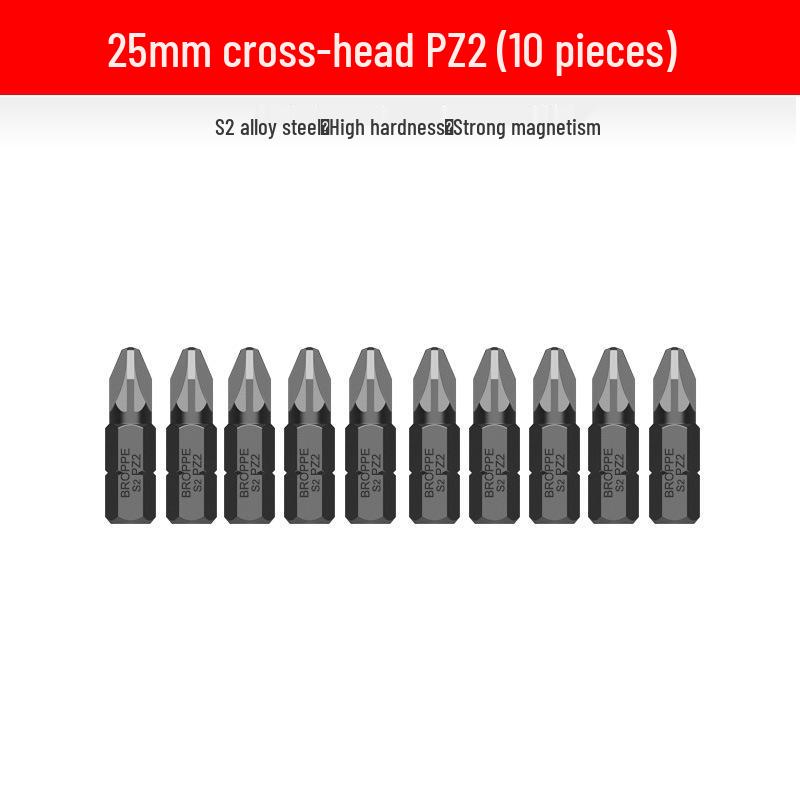 Compact Electric Screwdriver Bit Set: Phillips, Slotted, Torx, Hex, Strong Magnetic Power Drill, S2 Magnetic Bits.